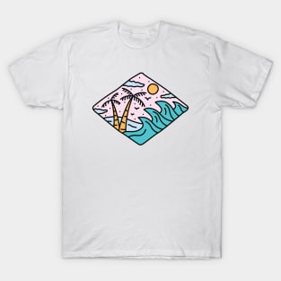 Beach and Wave T-Shirt